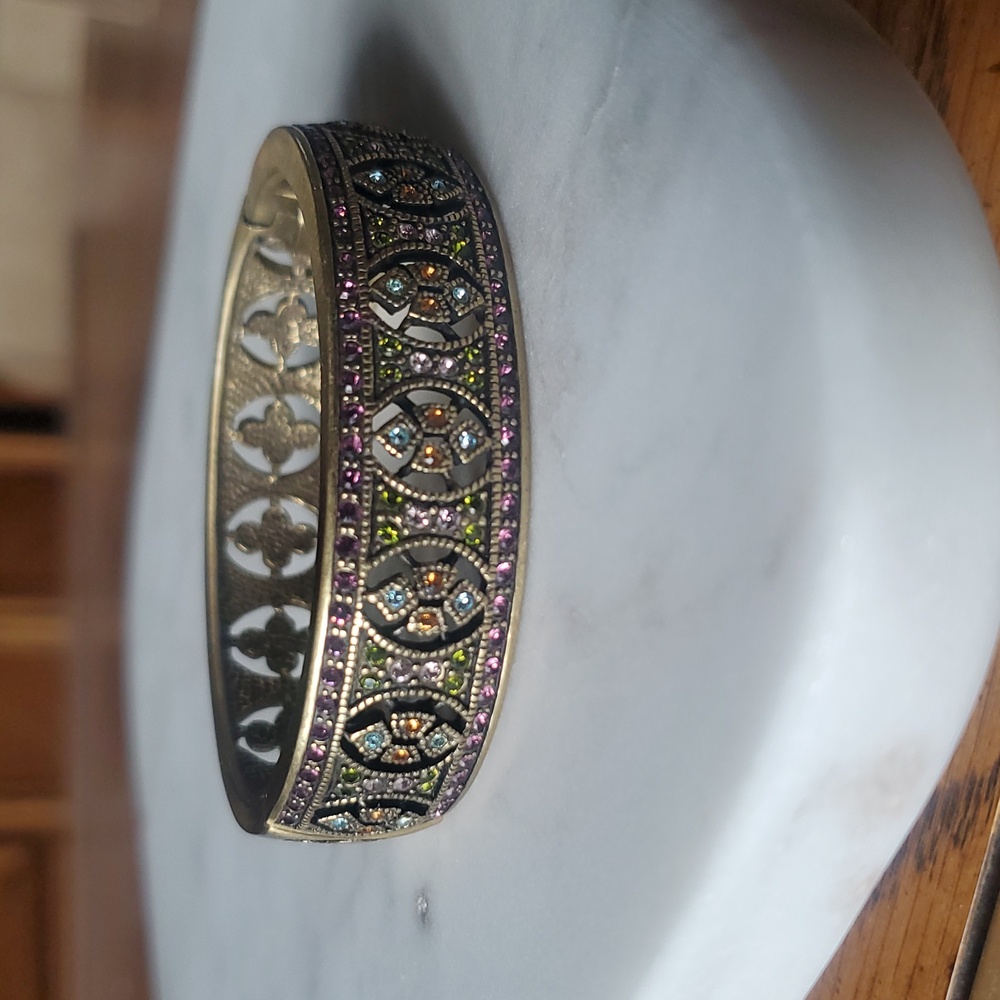 Heidi Daus Vintage Rhinestone Bracelet - Picture 4 of 16